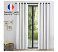 Rideau Moderne Blanc Decopine - Élégance et Intimité pour Votre Intérieur