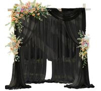 Rideau moustiquaire en polyester pour pergola 2,3 x 4 m