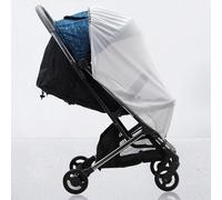 Rideau moustiquaire pour bébé, ombre solaire universelle Ombre lumineuse polyester respirant avec sangle réglable pour 4 saisons