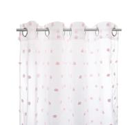 Rideau Multi Pompons - Rose - Rose Rose