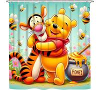 Rideau multifonctionnel design 180x180 cm - Winnie l'ourson et Tigrou