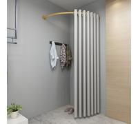 Rideau mural portable pour vestiaire - Séparateur d'intimité élégant pour les magasins de vêtements et les théâtres, parfait pour les vestiaires, économise de l'espace et design fonctionnel