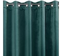 Rideau occultant 140x250 Villa turquoise foncé prêt à poser Eurofirany
