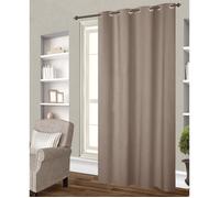 Rideau occultant taupe clair 140 x 260 cm