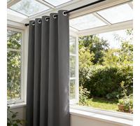 Rideau Occultant 240 x 240 cm Isolant Thermique Anti Froid Rideaux Opaque avec Oeillets Design Moderne, 1Pièces pour Salon, Chambre à Coucher et Cuisine, Bleu Marine