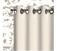 Rideau occultant à oeillets 135x180 cm BOHEME lin, par Soleil d'Ocre