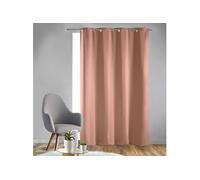 Rideau Occultant à Oillets "Occult" 135x240cm Rose Blush
