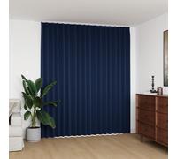vidaXL Gordijn verduisterend met haken 290x245 cm blauw134457 Bleu G