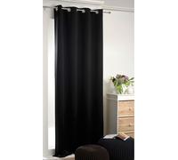 Rideau occultant avec oeillets noir - jetblack 270cm x 245cm