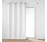 Rideau Occultant "Chinea" 135x240cm Blanc Blanc G