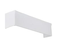 Rideau occultant décoratif - Cantonnière élégante pour tringle à rideaux - Pas besoin de rails - Parfait pour les traitements de fenêtre de chambre à coucher - Améliore l'intimité et l'élégance