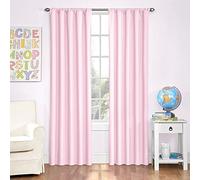 Rideau occultant Eclipse Thermaback en Microfibre (Un Panneau), Rose, 84 cm