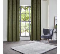 Atmosphera Créateur d'intérieur - Rideau Occultant "Fujo" 135x260cm Vert Kaki