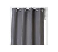 Atmosphera - Rideau occultant Elena - 140 x 260 cm - Gris foncé Bleu foncé