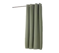 Rideau occultant - ENJOY HOME - OBSKUR - Vert Argile - 140 x 180 cm - Œillets - Polyester