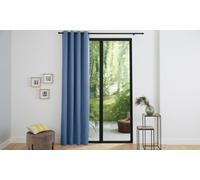 Rideau occultant et obscurcissant thermique en polyester 140 x 260 cm : Bleu nuit