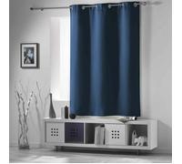Rideau occultant isolant petites fenêtres 135 x 180 cm occult Bleu