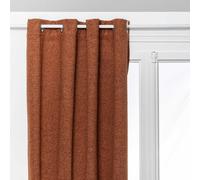 Rideau Occultant Isolant "Soana" 140x260cm Terracotta