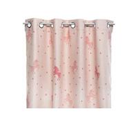 Rideau occultant enfant - Atmosphera - Licorne - 140x250cm - Oeillets - Polyester