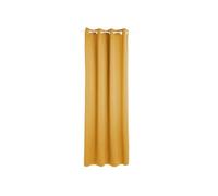 Atmosphera Rideau occultant Louisa – 140 x 260 cm – Jaune ocre