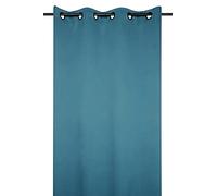 Rideau Occultant Lovely Casa - Notte avec Œillets pour Salon ou Chambre - 140x280 Canard - Rideau de Fenêtre ou Dressing Obscurcissant et Isolant - Existe en 3 Tailles pour Maison