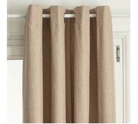 Rideau occultant ""Lua"" beige 140x260cm - Atmosphera createur d'interieur
