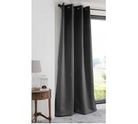 Stof - Rideau - Modèle Notte - Anthracite - 135x250 cm - 100% Polyester
