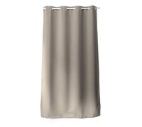 ED ENJOY HOME Rideau Occultant avec Œillets argentés, Beige Naturel, Grande Hauteur, 140x280cm, 100% Polyester, Tissu Certifié Oeko-TEX, Collection Réglisse