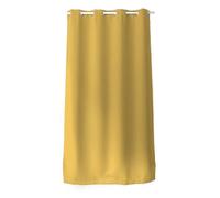 Rideau occultant - OBSKUR - Jaune - 140 x 240 cm - 8 œillets - Tissu 100% polyester