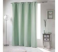 Douceur d'Intérieur, Rideau à Oeillets (135 x 280 cm) Occult Sauge, Occultant