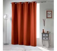 Rideau Occultant ""Occult"" 135x280cm Terracotta
