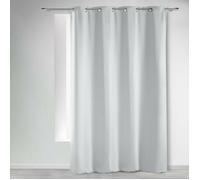 Rideau occultant - OCCULT - NEIGE - 140x240 cm - 100% polyester - Isolation acoustique et thermique