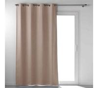 Rideau Occultant "Occultiss" 135x260cm Noisette Beige G