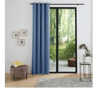 Rideau occultant phonique et thermique doublé polaire ""Arctique"" Bleuet