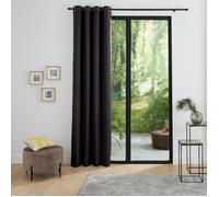 Rideau occultant phonique et thermique doublé polaire ""Arctique"" Truffe