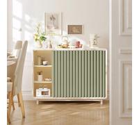 Rideau occultant sans perçage pour cuisine/salle de bain, style lin, protection de la poussière et de la vue, pliable et facile à installer, vert, 70 x 100 cm