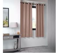 Lovely Casa Rideau occultant uni 210 g/m² Rose clair 140 x 280 cm