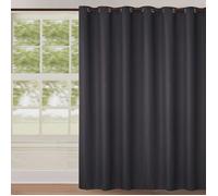 Rideau occultant uni grande largeur Gris anthracite 240x260 cm