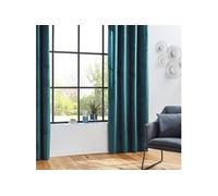 Rideau occultant velours Otto vert cèdre 140x260 Atmosphera Vert cèdre G
