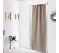 Rideau occultant - Vitrage - Uni - 90x210cm - Ecru - Intérieur