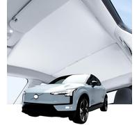 Rideau Pare-Soleil de Toit pour EX30 EV 2024 to 2025, Pare-Soleil Pliable en Verre à Isolation Thermique et Nano-Cristal de Glace, Anti-UV et Anti-affaissement.