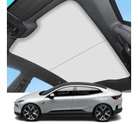 Rideau Pare-Soleil de Toit pour Polestar 4 2020-2025, Pare-Soleil Pliable en Verre à Isolation Thermique et Nano-Cristal de Glace, Anti-UV et Anti-affaissement.