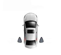 Rideau Pare-Soleil Fenêtre Magnétique Pare-Soleil Voiture Couverture Pare-Brise Avant pour R&enault pour Koleos pour Samsung QM6 2016 - 2023 (Color : 2PCS Triangular)