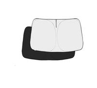 Rideau Pare-Soleil pour Subaru pour Forester 2019 2020 2021 2022 2023 2024 Pare-Soleil Avant De Voiture Pliable Protecteur(C)