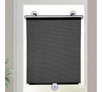 Rideau pare-soleil rétractable à enrouleur pour voiture, chambre à coucher, cuisine, protection solaire, isolation thermique, pour chambre à coucher, salon, 68 x 125 cm