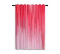 Rideau plissé vert dégradé abstrait 117 x 175 cm - Languette arrière filtrant la lumière - Rideaux d'intimité pour salon, chambre à coucher et salle à manger - 1 panneau de séparation de pièce