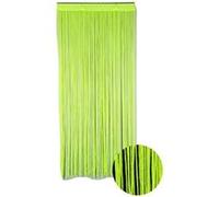 Rideau portière String lime CONFORTEX pour porte - 90 x 200 cm - vert G