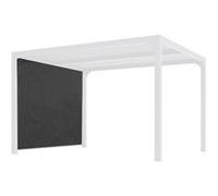 Habrita Rideau pour pergola bioclimatique PERBIR30 pour 8 personnes Gris
