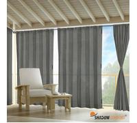 Rideau pour pergola perméable - l.1,37 x H.2,20 m - Shadow Comfort