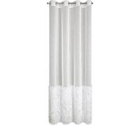 Rideau prêt 140x250 Margaret 6 crème prêt avec fil mohair prêt sur boucle Eurofirany